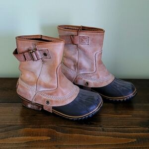 Sorel SLIMPACK SLIM SHORT ELK ankle boots 6.5